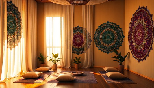 Elevate Your Space: Infusing Spiritual Serenity with Mandala Designs